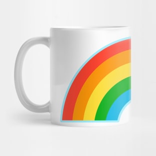 Just a 70s 80s style retro rainbow Mug